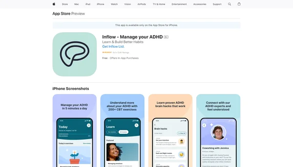Inflow - Manage your ADHD