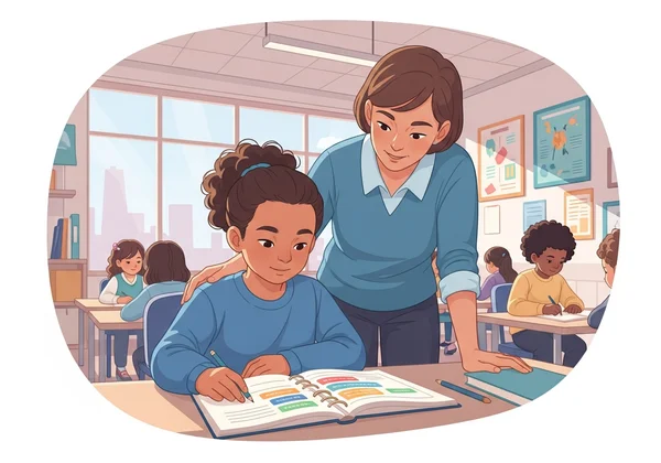 Kanak-kanak menerima sokongan sekolah untuk ADHD